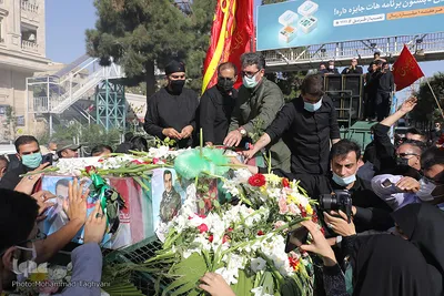 تشییع پیکر شهید مدافع حرم «محمد اینانلو» _ کرج