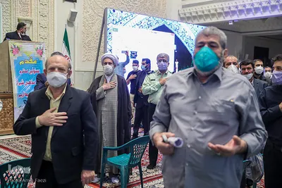 گردهمایی مدیران هیئت‌های مذهبی استان فارس در حرم مطهر