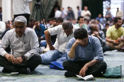 مراسم پرفیض دعای عرفه دانشگاه تهران