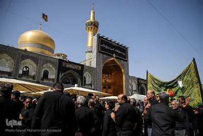 عزاداری ۲۸ صفر در حرم امام رضا(ع)