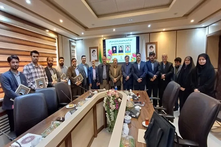تجلیل از مقام‌آوران قرآنی بنیاد شهید گیلان