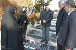 گرامیداشت روز پدر در جوار مزار شهدای ارومیه‎