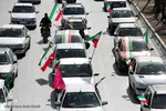 راهپیمایی خودرویی و موتوری 22 بهمن 1400 در یزد‎‎