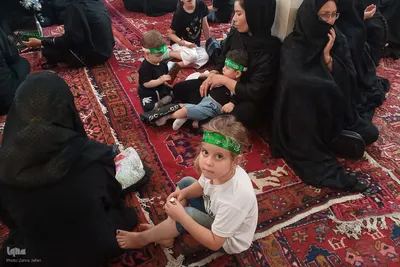 مراسم شیرخوارگان حسینی در اهر