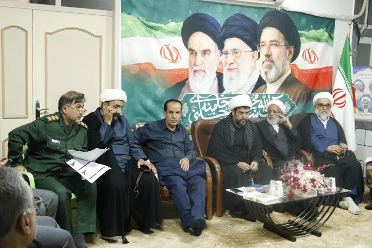 نشست هماهنگی مراسم وداع و تشییع رهبر شهید، کازرون