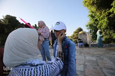 اقامه نماز عید سعید فطر در مسجدالاقصی