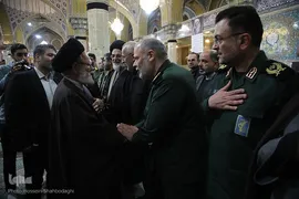 مراسم یادبود آیت‌الله سید محمد شاهچراغی در قم