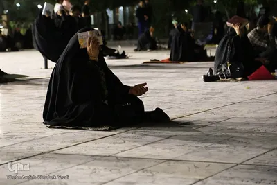 مراسم احیای شب نوزدهم ماه مبارک رمضان در گلزار شهدای قم
