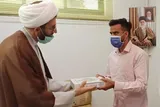 مسلمان شدن جوان هندی در آستانه اشرفیه