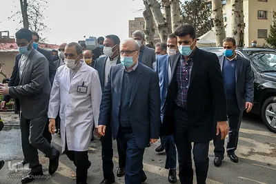سیزدهمین آیین پویش ره سلامت  در بیمارستان مسیح دانشوری