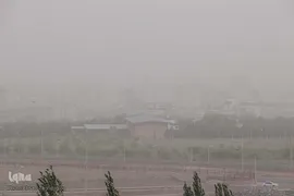 هجوم ریزگرد ها به زنجان‎‎