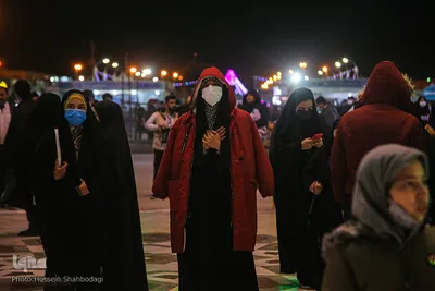 مسجد مقدس جمکران در شب ولادت امام زمان