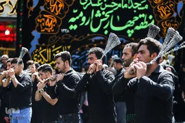 مراسم عزاداری شهادت امام رضا (ع) در مشهد مقدس