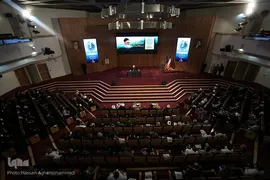 مراسم نخستین سالگرد رحلت علامه حسن زاده آملی «علامه ذوالفنون» در کتابخانه ملی ایران