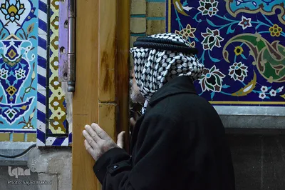 حرم کریمه اهل بیت(س) در شب میلاد جواد الائمه(ع)
