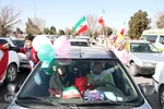 راهپیمایی خودرویی و موتوری 22 بهمن 1400 در یزد‎‎