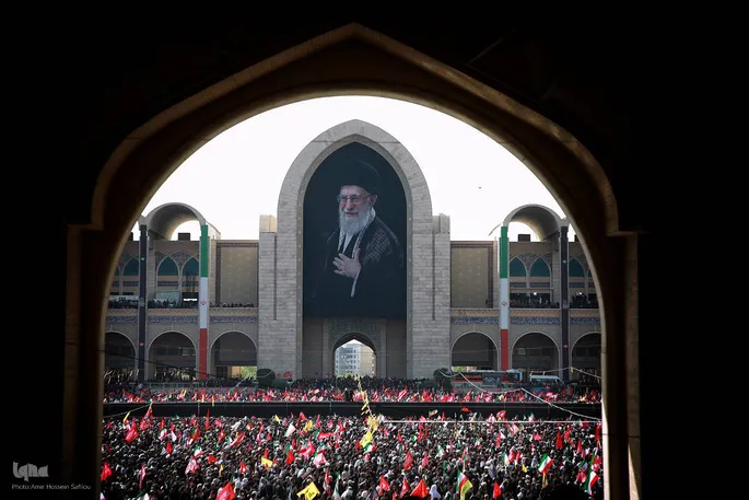 آخرین دیدار یک ملت با «آقای شهید ایران» در مصلا + فیلم