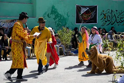 عزاداری ظهر عاشورا در حسینیه سیاهبند