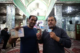 مرحله دوم انتخابات ریاست جمهوری در امامزاده حسن