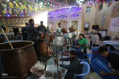 پخت بزرگترین سمنو شیرازی در کشور
