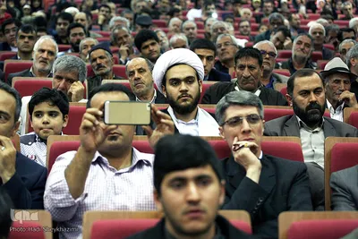 عمامه گذاری طلاب مدارس علمیه ی استان آذربایجان شرقی
