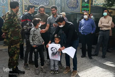 تشییع پیکر شهید دارایی در مشهد