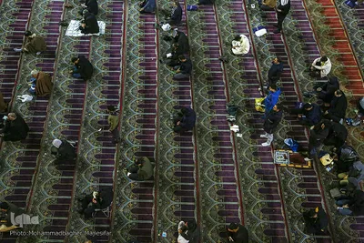 مراسم شب ۱۹ رمضان در مسجد جامع اصفهان