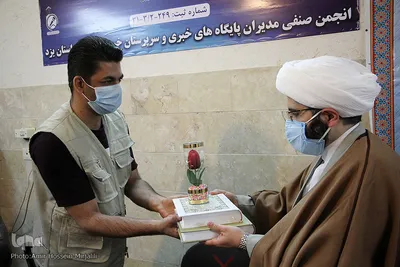 نشست خبری مدیرعامل هلال احمر استان یزد‎