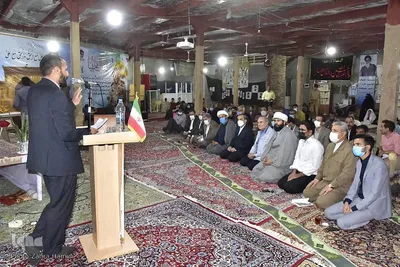 حضور استاندار خراسان‌جنوبی در مسجد شمال شهر بیرجند