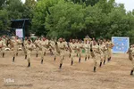 مراسم پایان دوره ۱۱۶ تکاور نزاجا در فارس