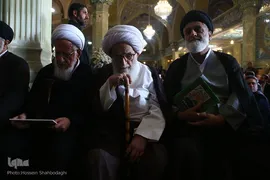 مراسم تشییع پیکر شهید آیت‌الله سلیمانی در شهر مقدس قم