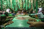 عزاداری شب شهادت امام صادق(ع) و استقبال از شهید گمنام در اراک