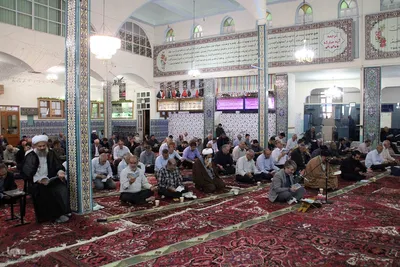 مراسم پرفیض دعای عرفه در شهرستان اهر