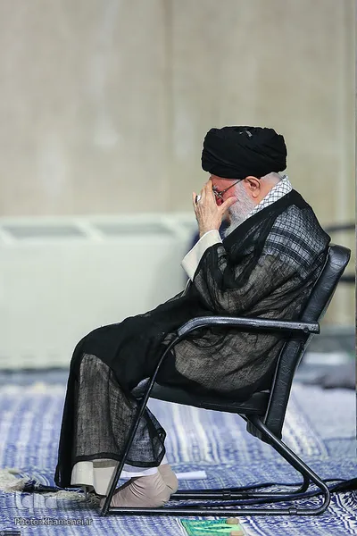 مراسم سوگواری سالروز شهادت امیرالمؤمنین در حسینیه امام خمینی
