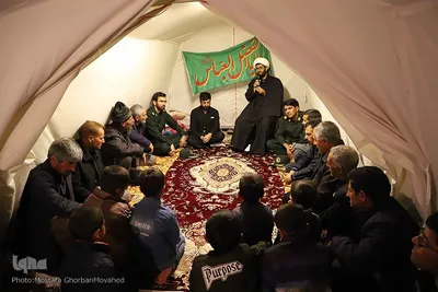 عزاداری ماه محرم در مناطق عشایری اهر