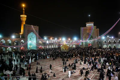 جشن نیمه شعبان در جوار امام رضا(ع)