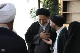 دیدار صمیمی سرپرست حجاج ایرانی با زائران کشورمان درمدینه منوره