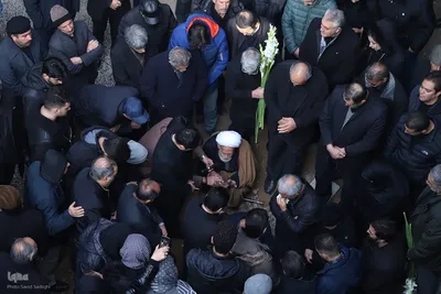 آیین بدرقه و وداع با پیشکسوت شعر و ادب ایران استاد علی نظمی‎