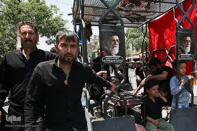 طنین نوای «یا عباس» در خیابان‌های اطراف حرم مطهر رضوی