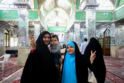 مرحله دوم انتخابات ریاست جمهوری در امامزاده حسن