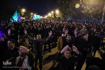 مراسم احیای شب بیست و یکم ماه رمضان در مشهد