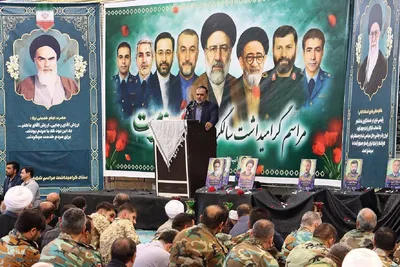 مراسم گرامیداشت اولین سالگرد شهادت شهدای خدمت در ارومیه‎