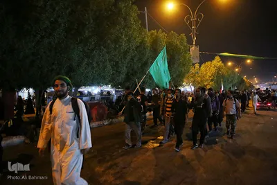حال و هوای ورودی کربلا در آستانه اربعین