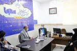 بازدید رییس شورای اسلامی شهر یزد از خبرگزاری ایکنا یزد‎‎