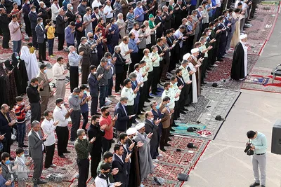 اقامه نماز عید سعید فطر در یزد‎‎