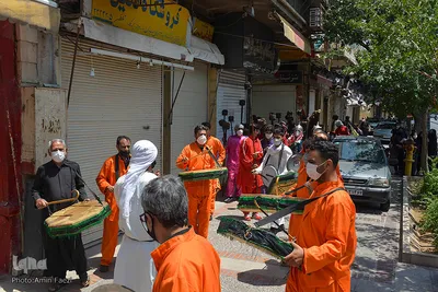 کاروان نمادین اسرای کربلا در شیراز‎‎
