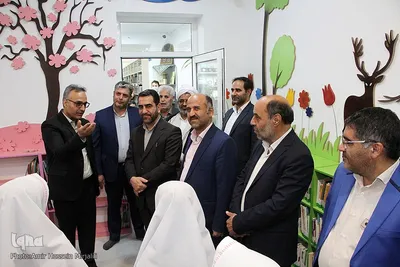 بازگشایی کتابخانه شهدای شهر شاهدیه یزد
