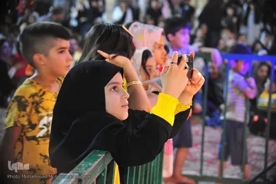 جشن عید غدیر در حرم علی‌بن مهزیار اهوازی