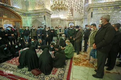مراسم تشییع پیکر سردار شهید عبدالرسول استوار محمودآبادی در شیراز