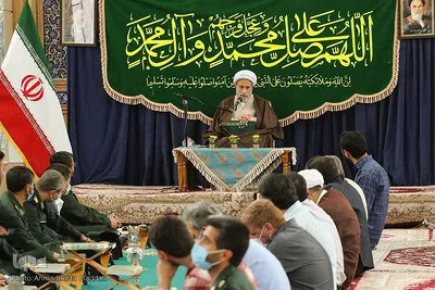 محفل انس و تفسیر قرآن در مسجد جامع شهدا شیراز
